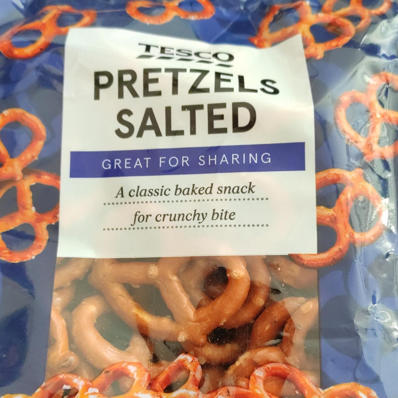 Fotografie - Pretzels Salted Tesco