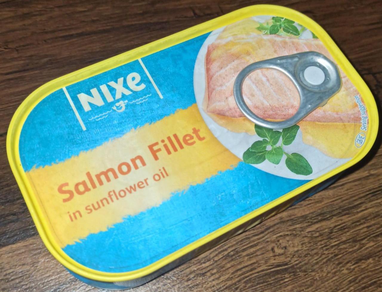 Fotografie - Salmon Fillet in sunflower Oil Nixe