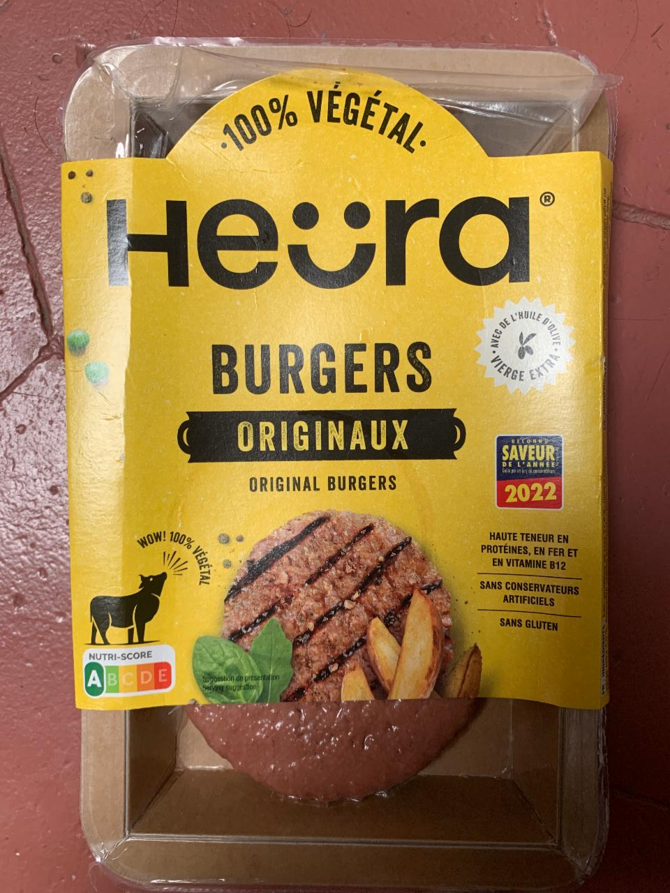 Fotografie - Heura burger original