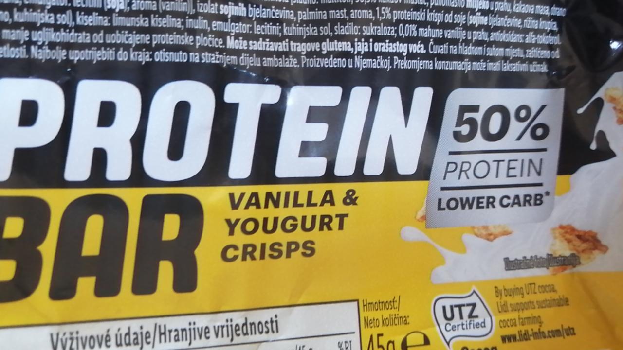 Fotografie - Protein Bar Vanilla Yogurt flavoured Crisps