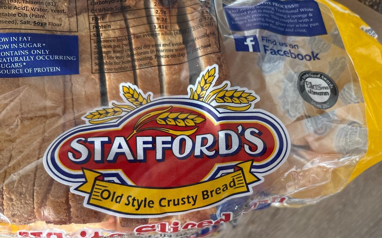Fotografie - White Sliced Pan Stafford's