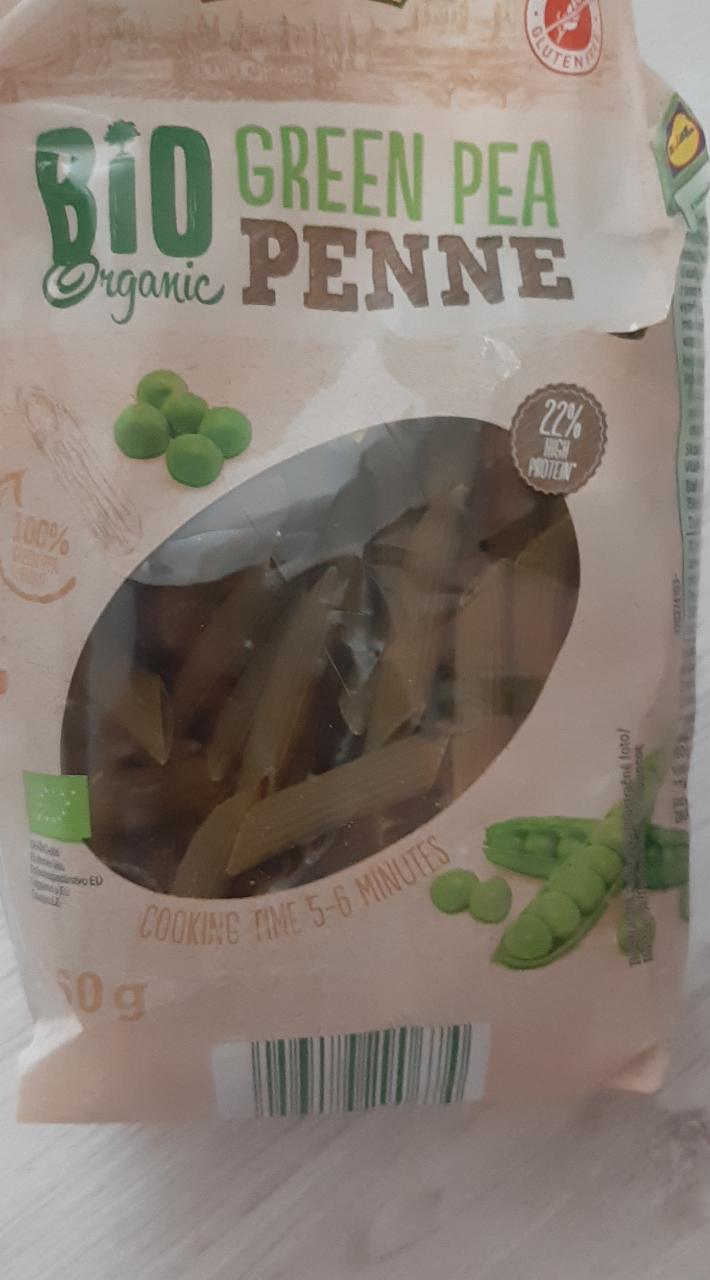 Fotografie - Green Pea Penne BIO Organic Combino