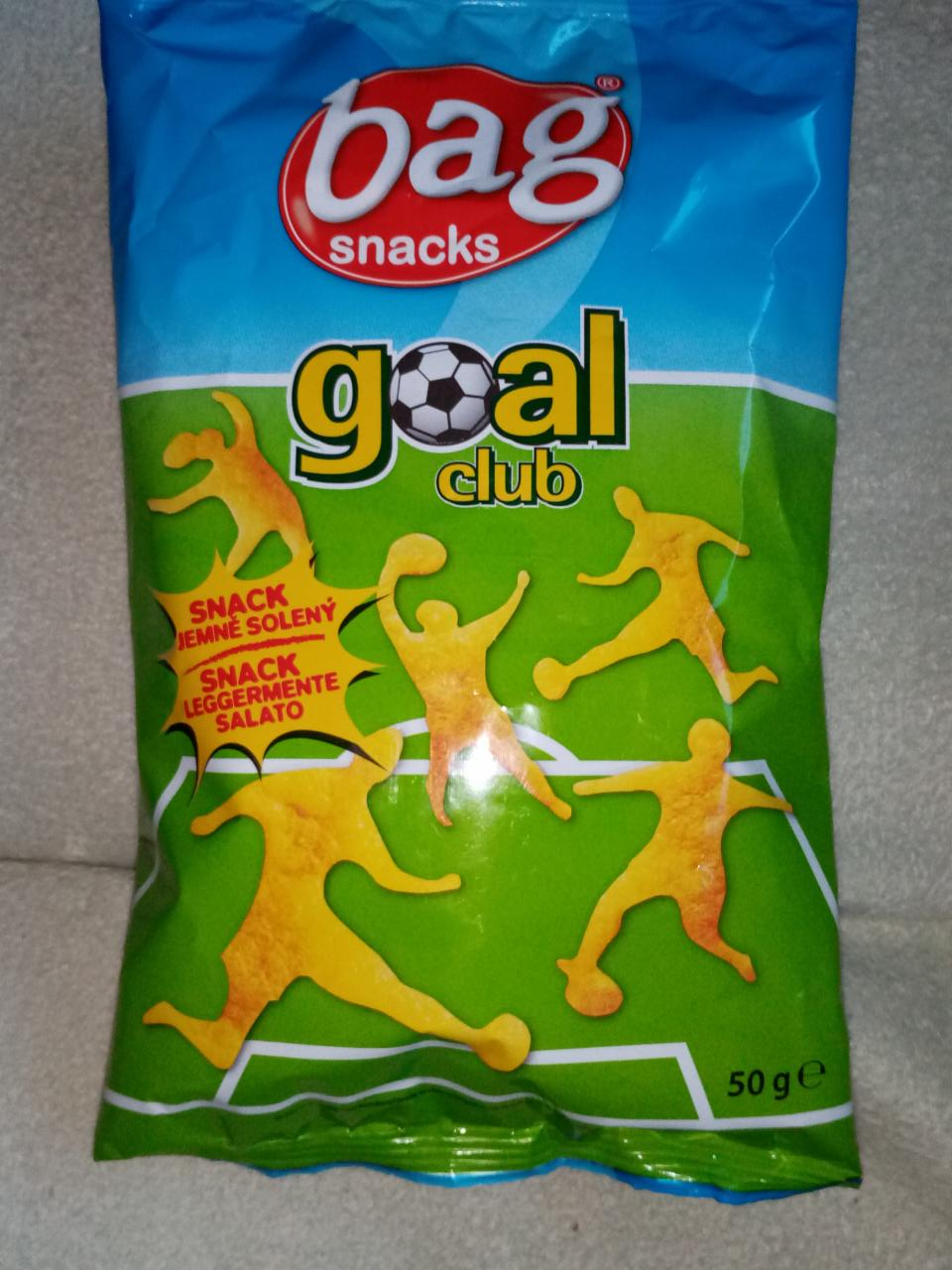 Fotografie - Bag snacks goal club