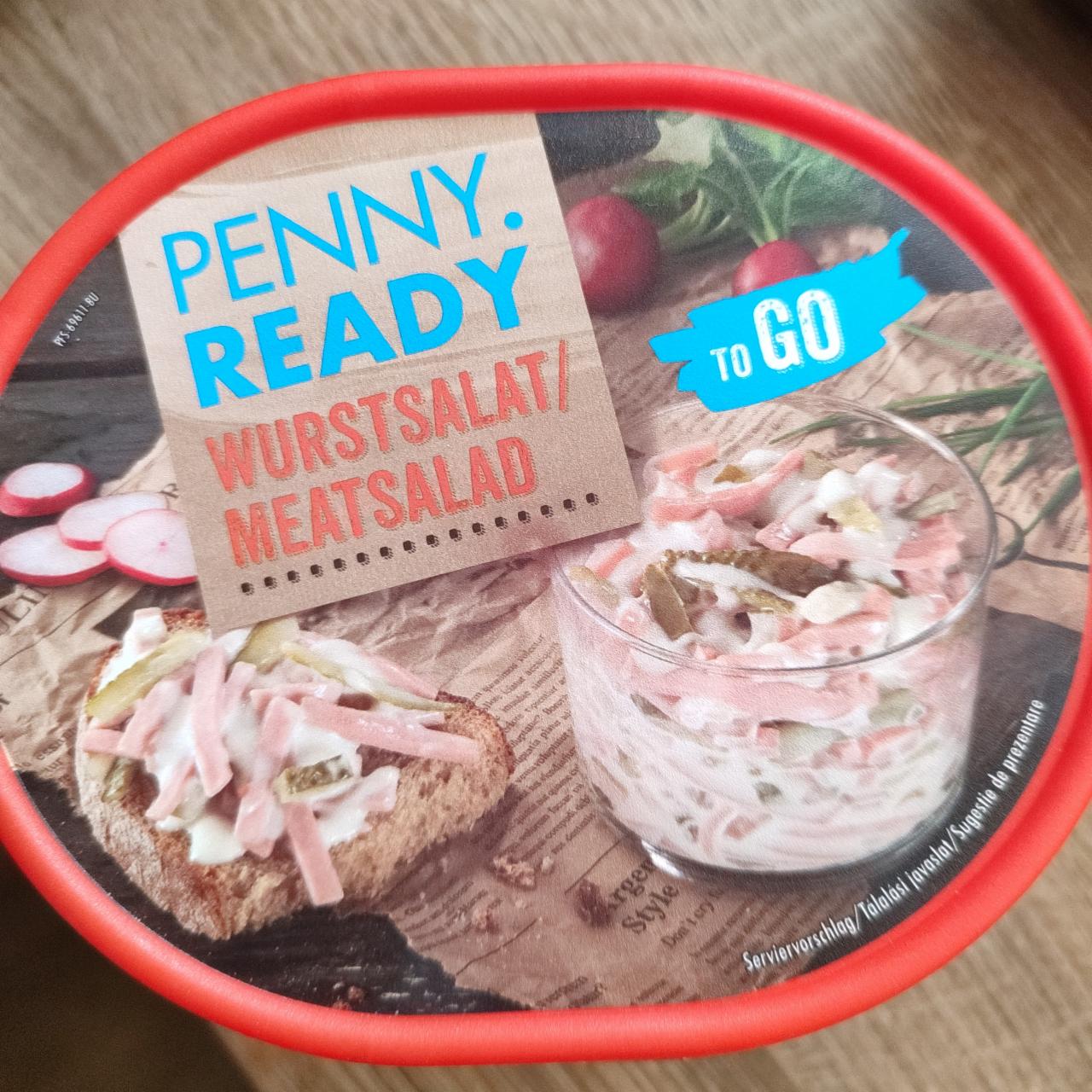 Fotografie - Wurstsalat meatsalad PENNY READY