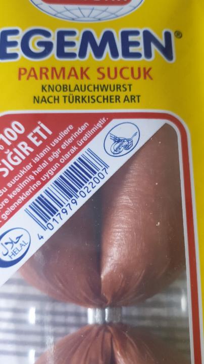 Fotografie - Sucuk Knoblauchwurst nach türkischer Art