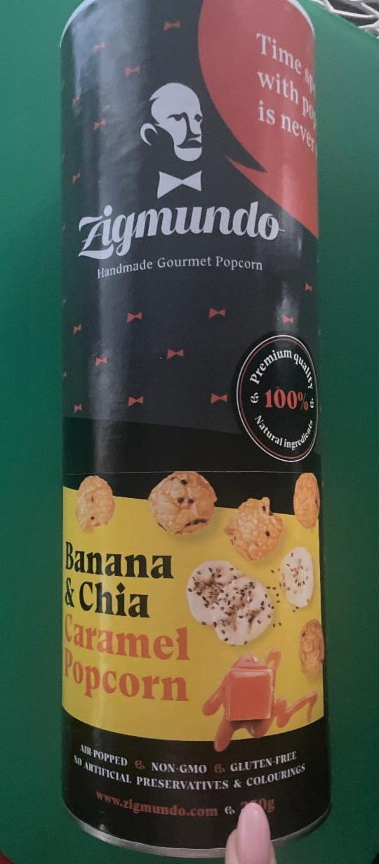 Fotografie - Zigmundo Banana & Chia Caramel Popcorn