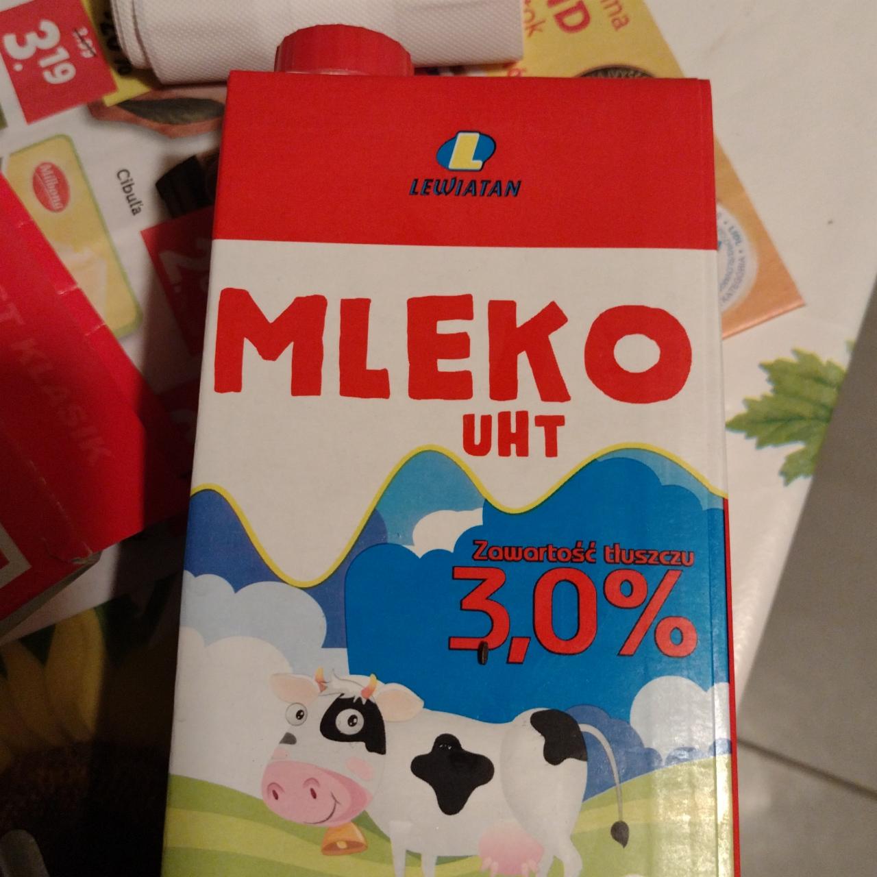 Fotografie - Mlieko 3% Lewiatan