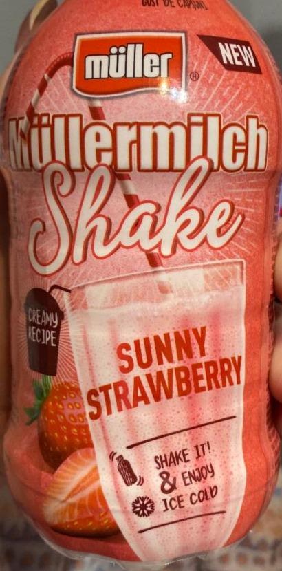 Fotografie - Müllermilch shake sunny strawberry