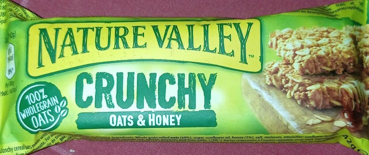 Fotografie - Crunchy Bars Oats & Honey Nature Valley