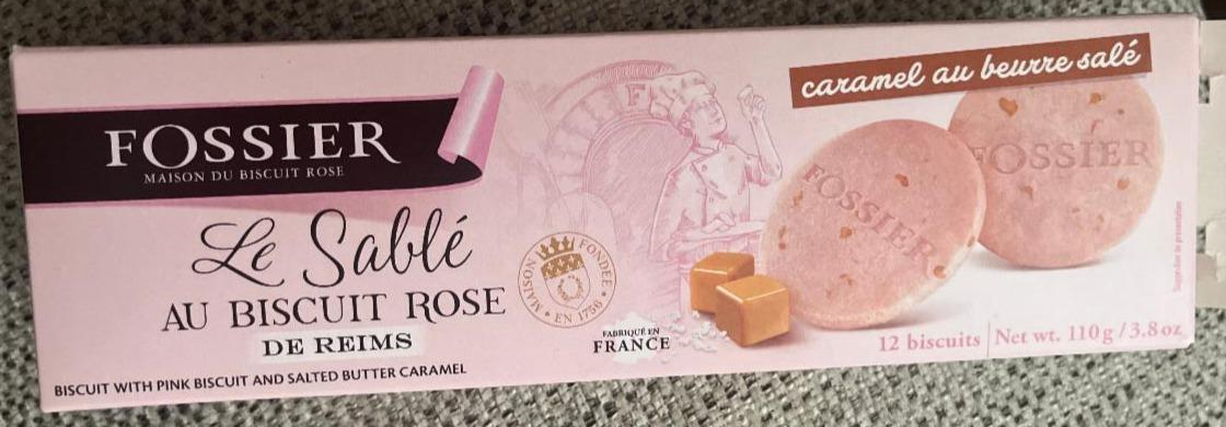 Fotografie - Le Sablé au Biscuit Rose de Reims Fossier