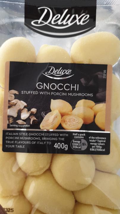 Fotografie - Gnocchi stuffed with porcini mushrooms Deluxe
