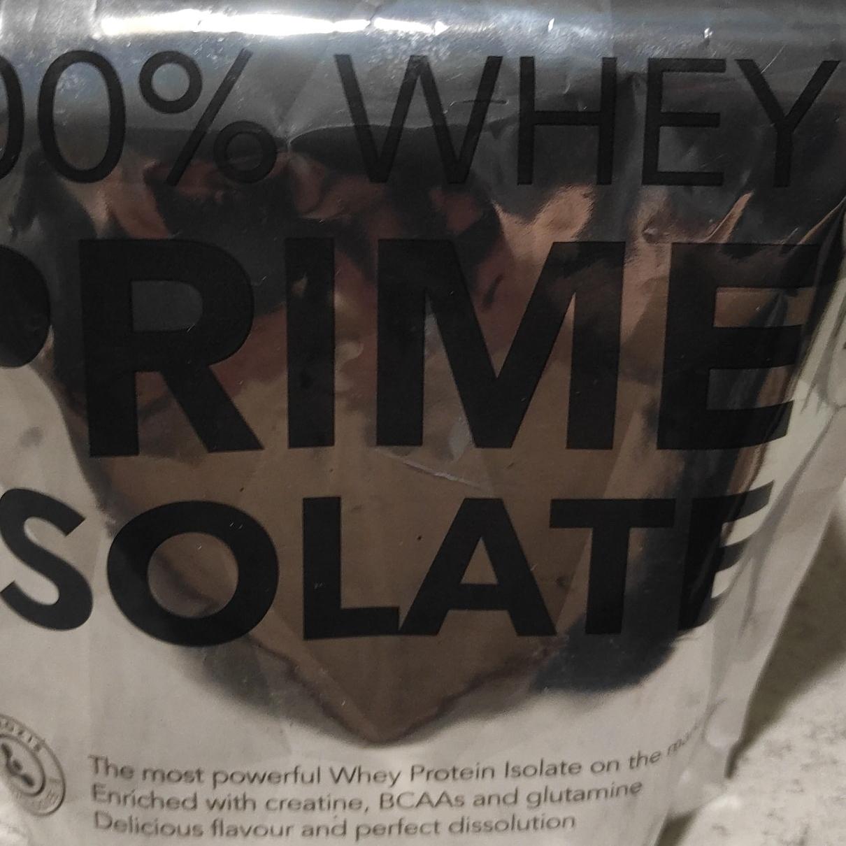 Fotografie - 100% Whey prime isolate Chocolate-hazelnut flavour Prozis