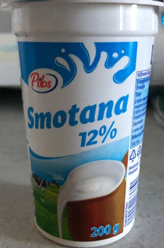 Fotografie - smotana 12% Pilos