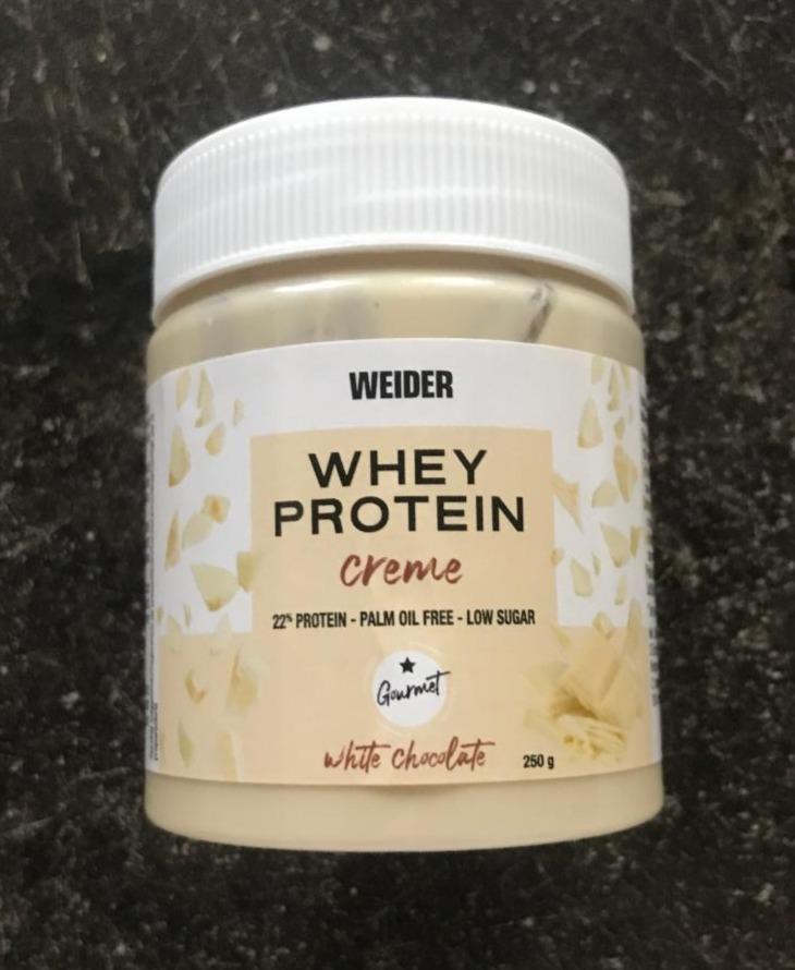 Fotografie - Weider Whey Protein creme white chocolate