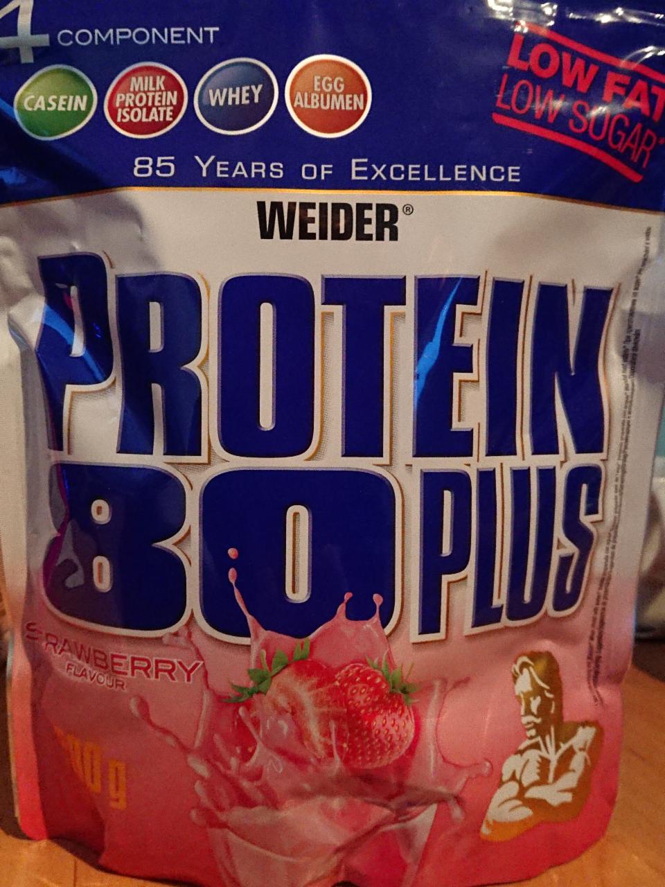 Fotografie - Protein 80 plus Strawberry Weider