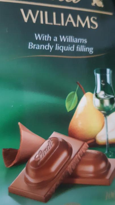 Fotografie - Lindt Selection Alcool Williams Liquide