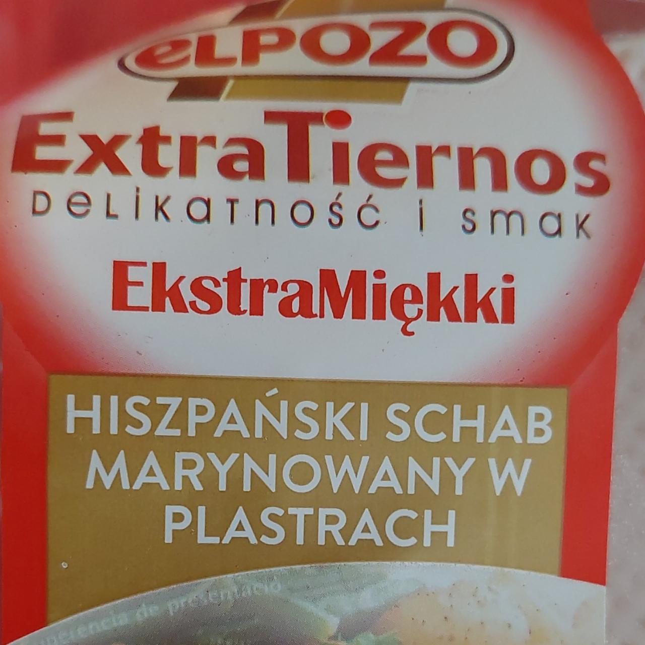 Fotografie - Extra Tiernos Hiszpański schab marynowany w plastrach Elpozo