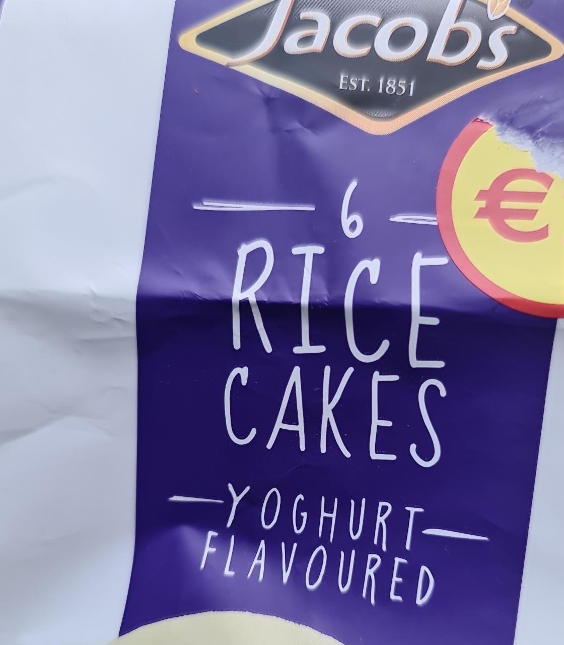 Fotografie - Rice Cakes Yoghurt Flavoured Jacobs