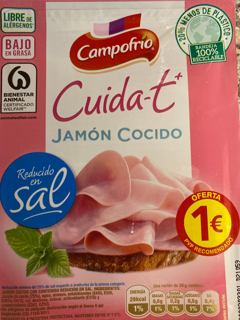 Fotografie - Cuida-t Jamon Cocido Campofrio