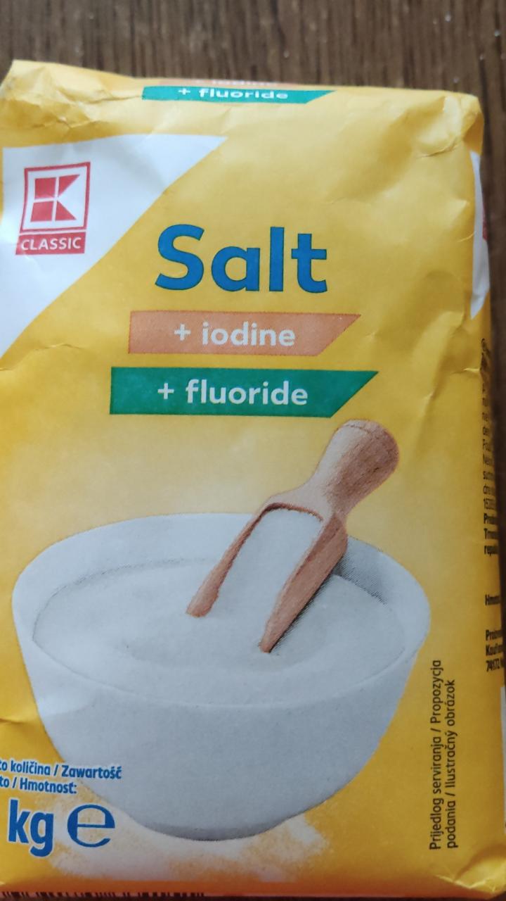 Fotografie - Salt iodine fluoride