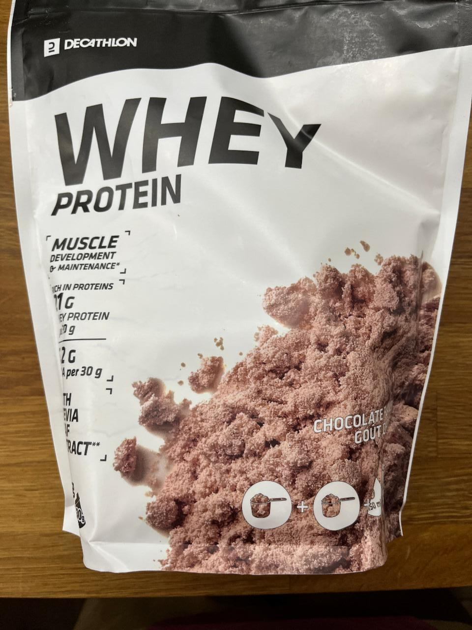 Fotografie - Whey Protein Chocolate Decathlon