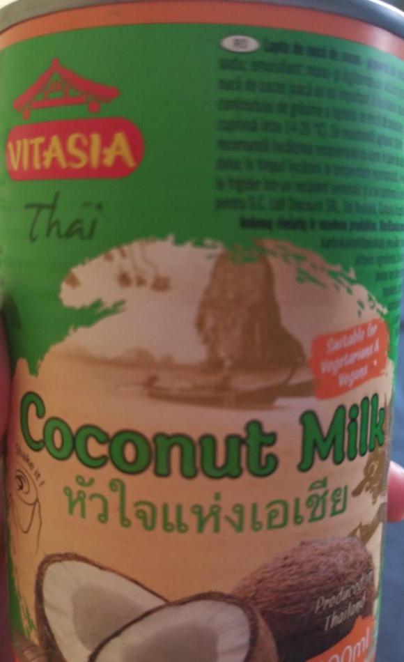Fotografie - kokosové mlieko Vitasia Thai