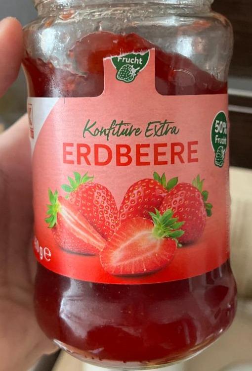 Fotografie - Konfitüre Extra Erdbeere K-Classic