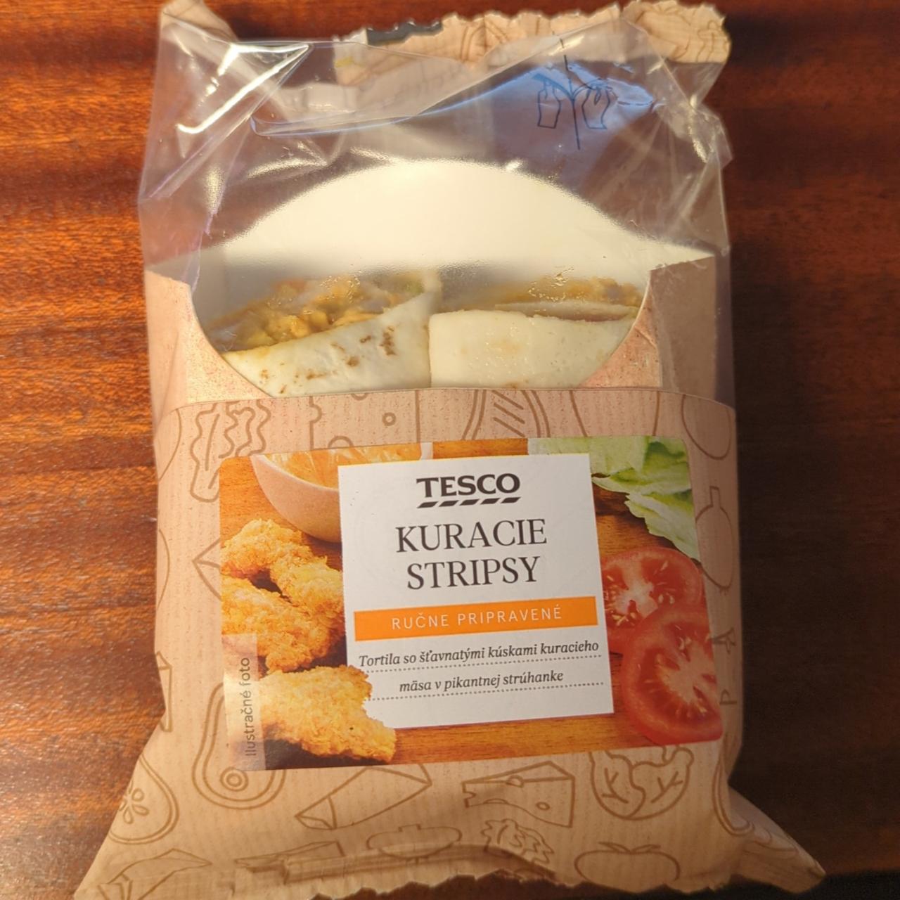 Fotografie - Kuracie stripsy Tortilla Tesco