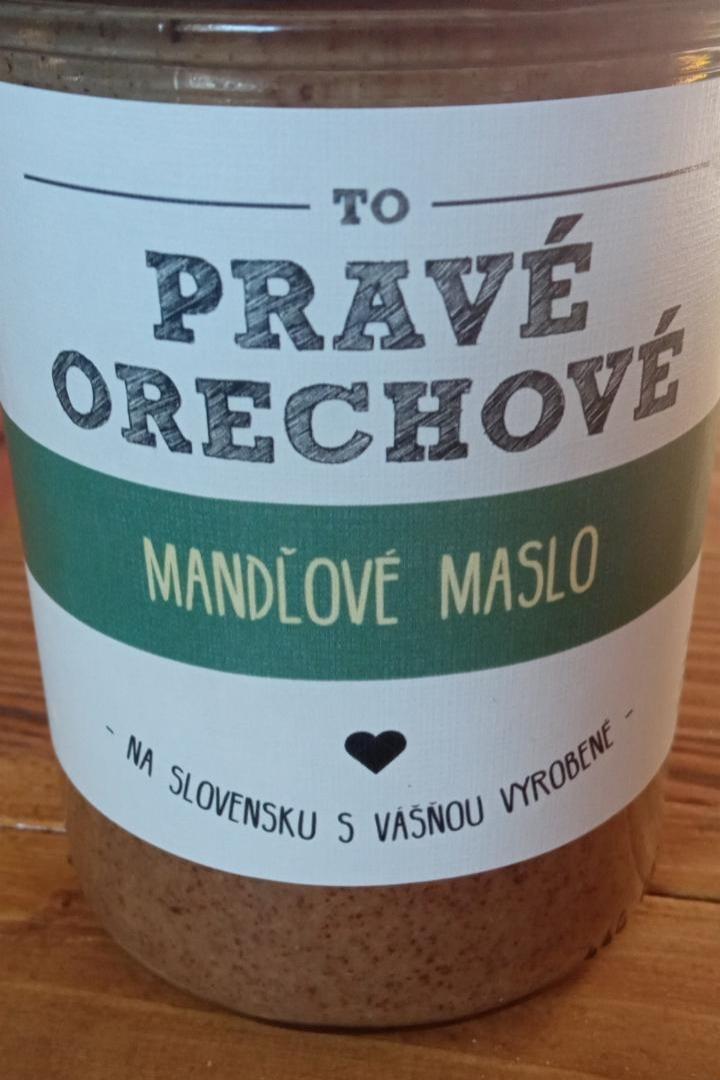 Fotografie - Mandlove maslo To prave orechove