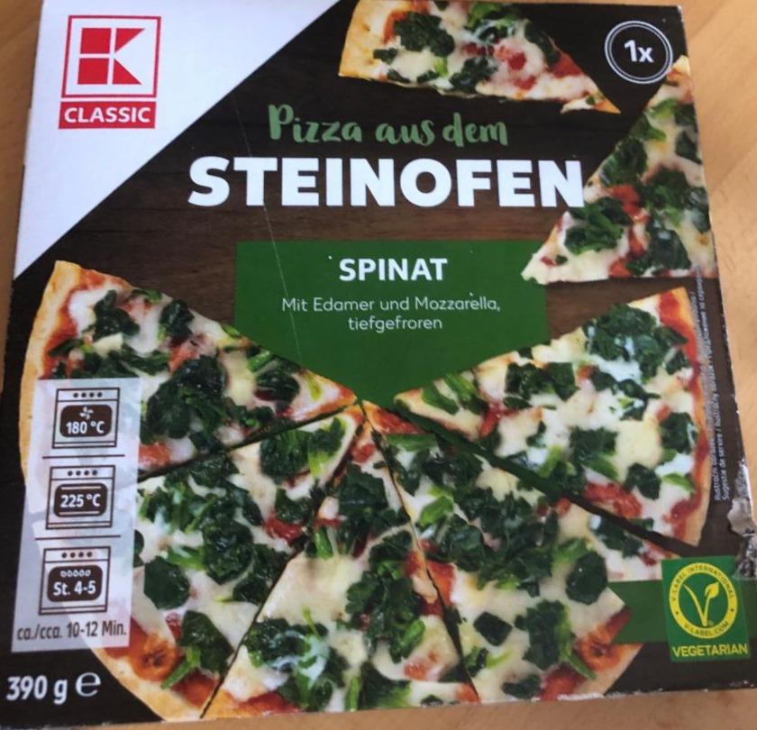 Fotografie - Steinofen pizza spinat K-Classic