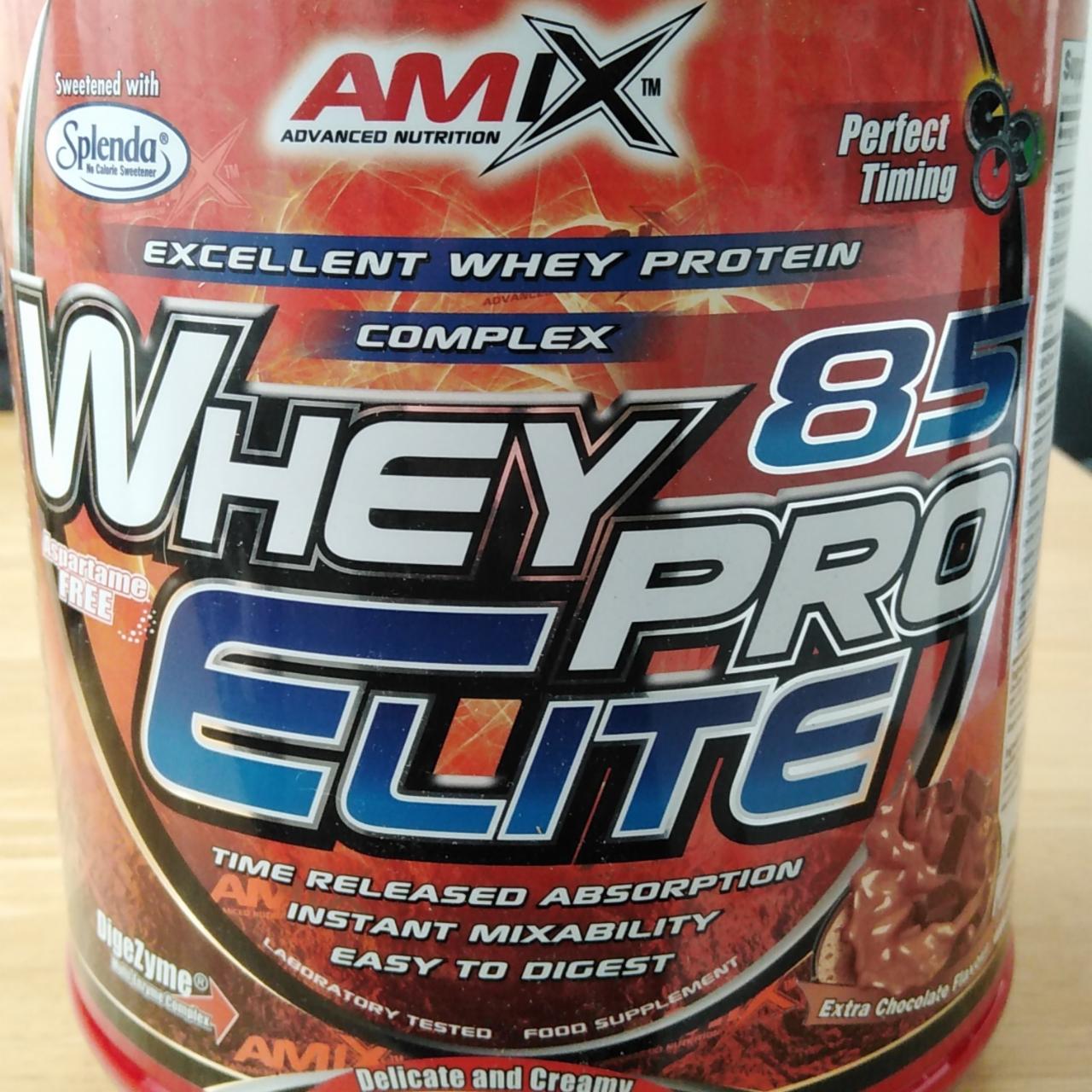 Fotografie - Whey Pro Elite 85 Extra Chocolate Amix