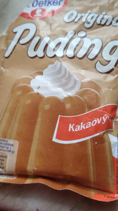 Fotografie - Puding kakaový originál Dr.Oetker