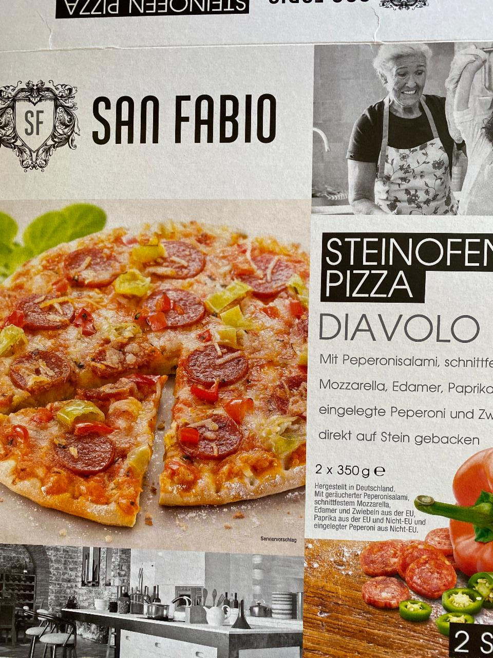 Fotografie - Steinofen Pizza Diavolo San Fabio