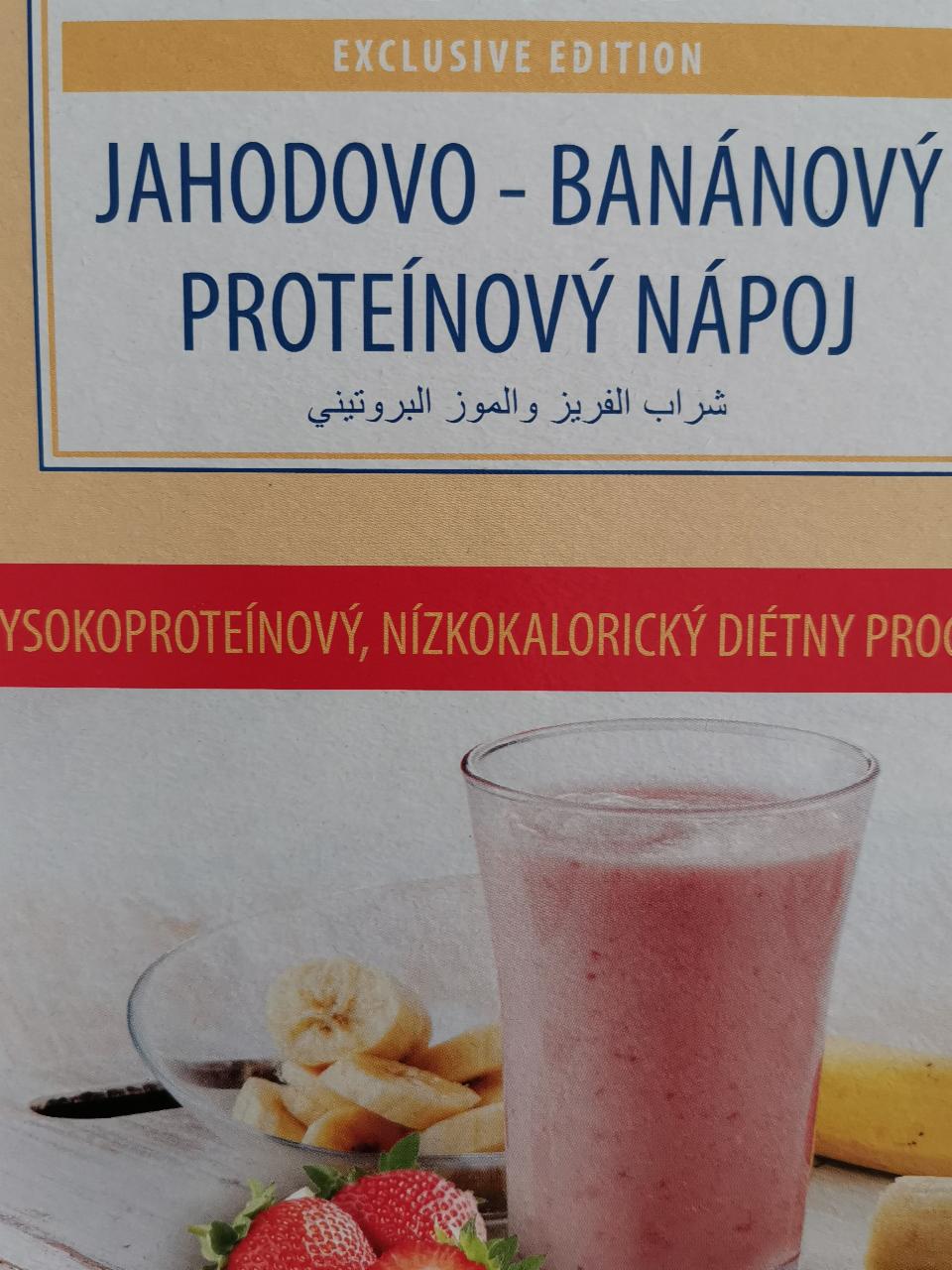 Fotografie - Jahodovo - banánový proteínový nápoj Dr.Slim