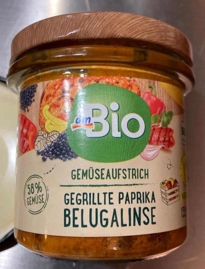 Fotografie - Gemüseaufstrich Gegrillte Paprika Belugalinse dmBio