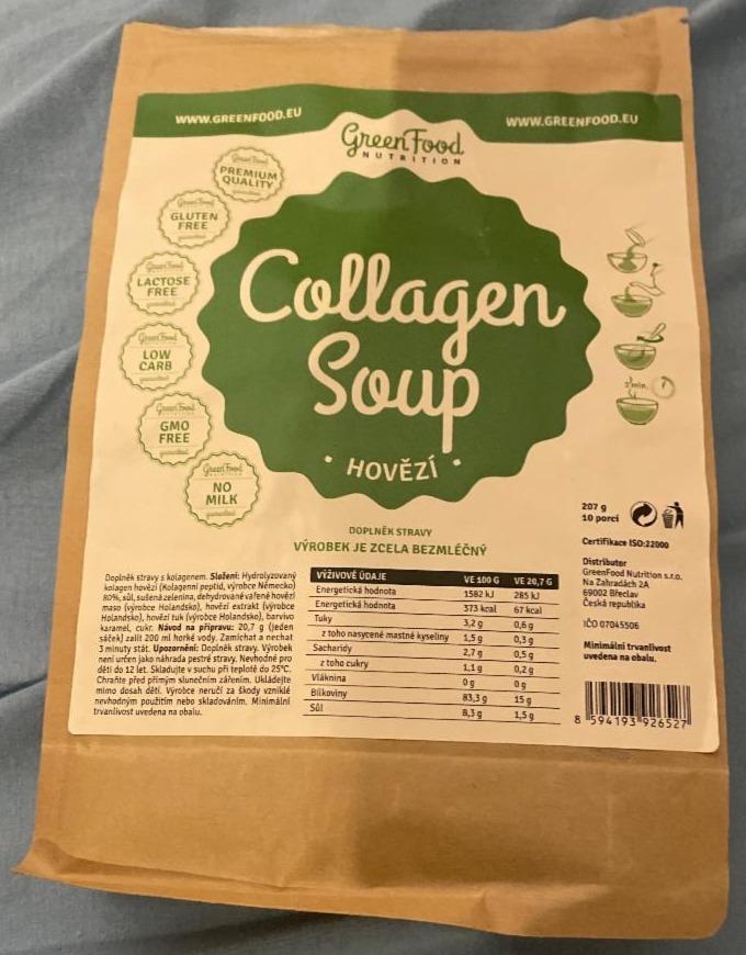 Fotografie - collagen soup hovězí