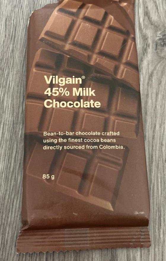 Fotografie - 45% Milk Chocolate Vilgain
