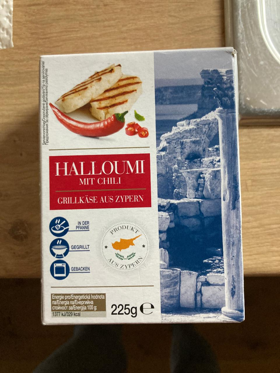 Fotografie - HALLOUMI MIT CHILI