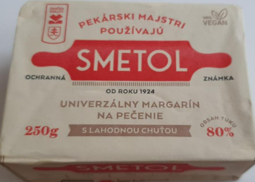 Fotografie - Smetol Univerzálny margarín na pečenie 80% Orkla