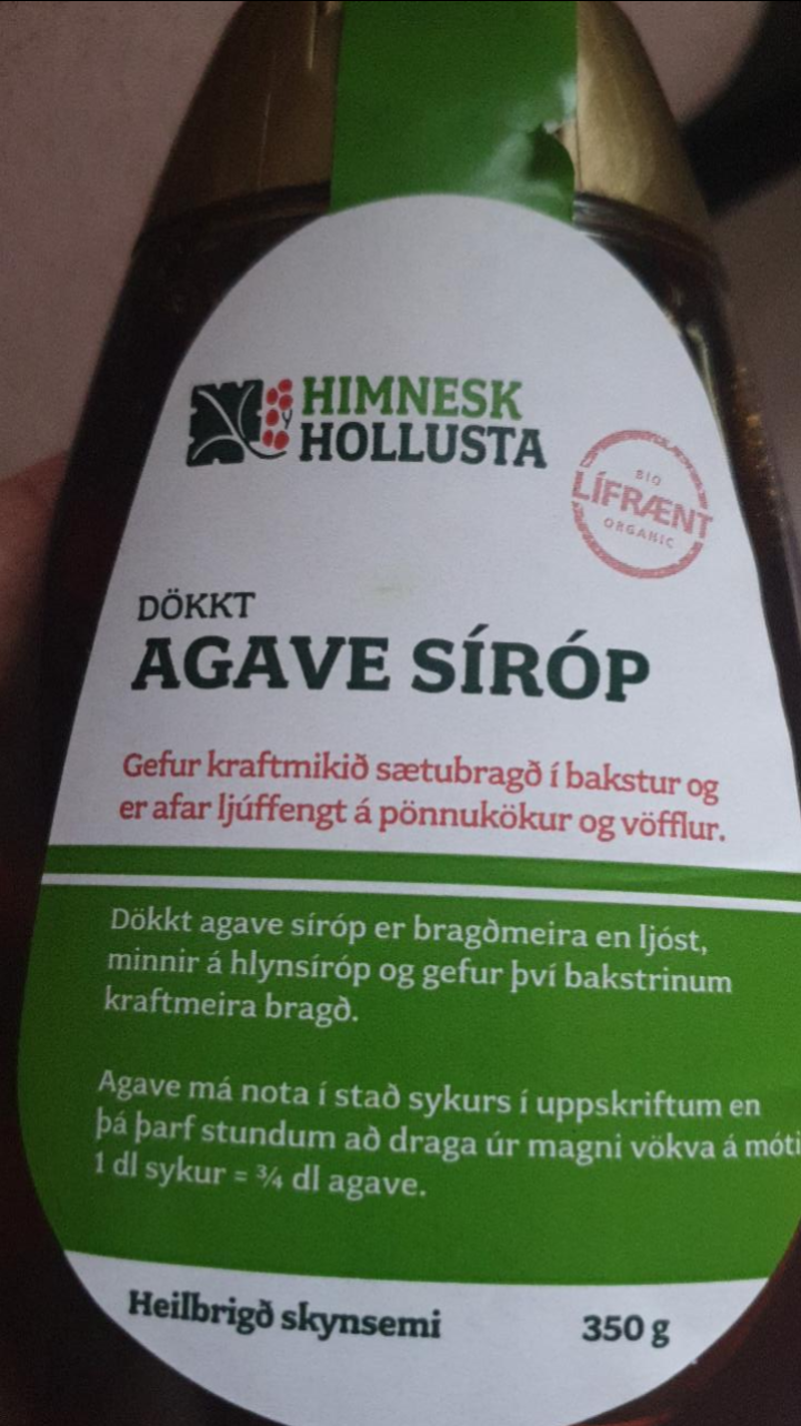 Fotografie - Dökkt AGAVE SÍRÓP