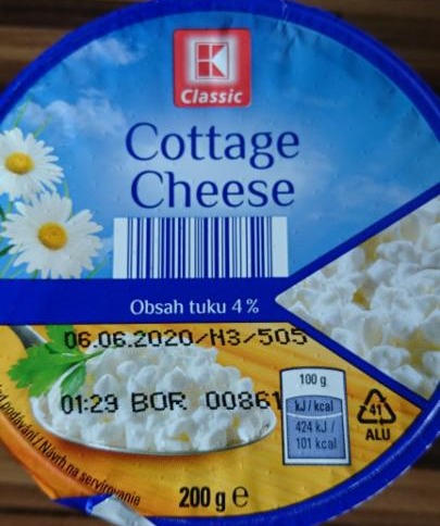 Fotografie - Cottage Cheese 4% K - Classic