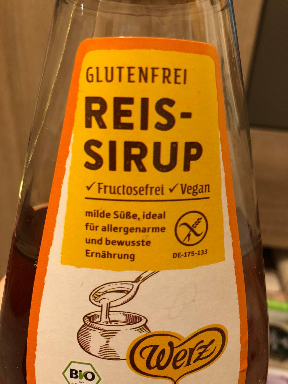 Fotografie - Reis sirup Werz