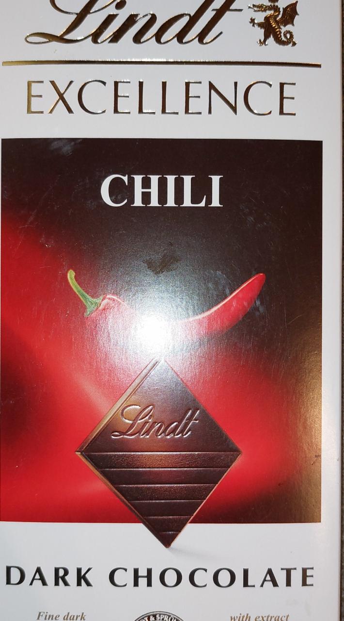 Fotografie - Chili Dark Chocolate Lindt Excellence