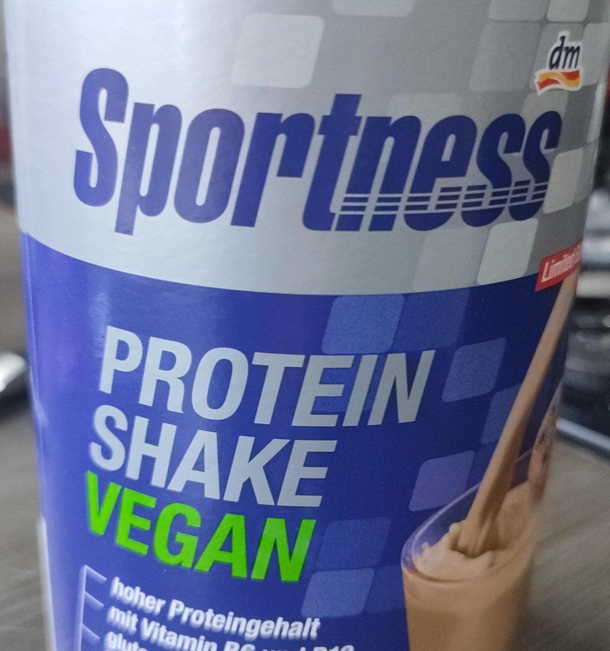 Fotografie - Protein Shake Vegan cookies-cream geschmack Sportness