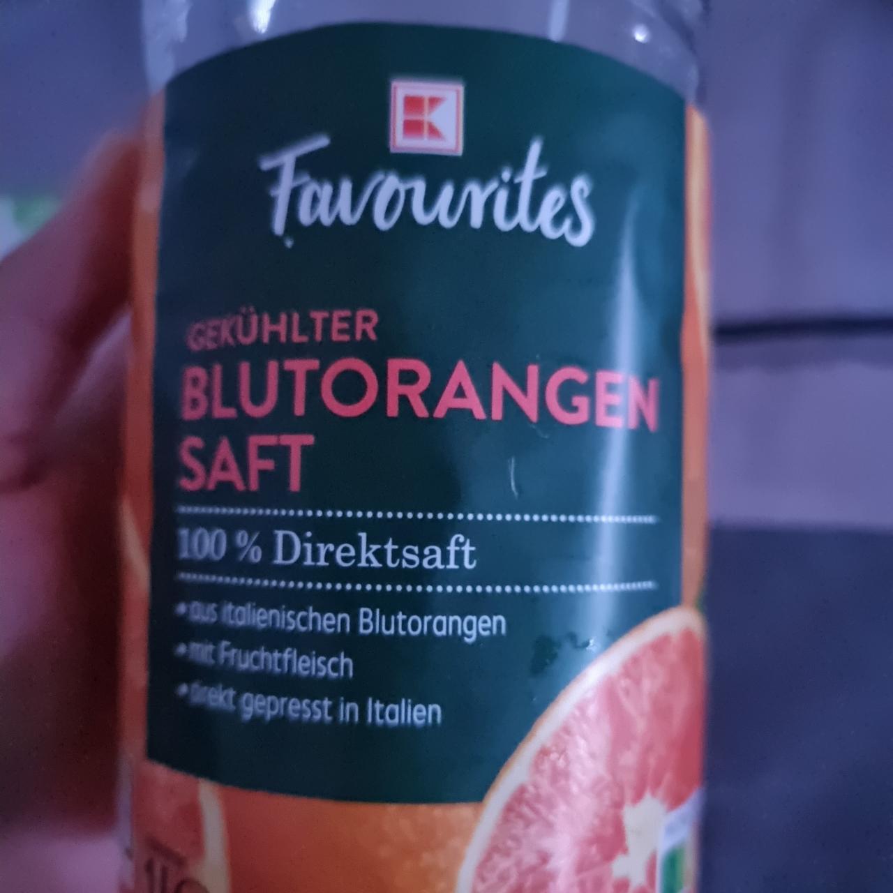 Fotografie - Gekühlter Blutorangen saft K-Favourites