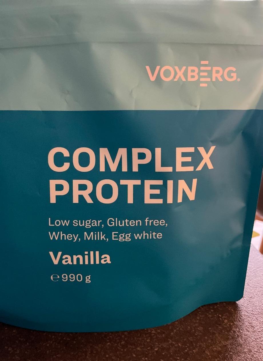 Fotografie - Complex Protein Vanilla Voxberg