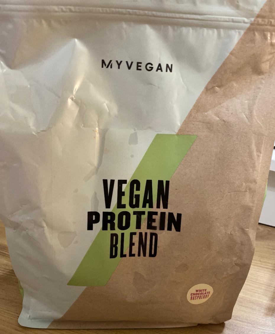 Fotografie - Vegan Protein Blend White Chocolate Raspberry MyVegan