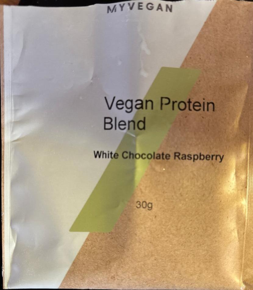 Fotografie - Vegan Protein Blend White Chocolate Raspberry MyVegan