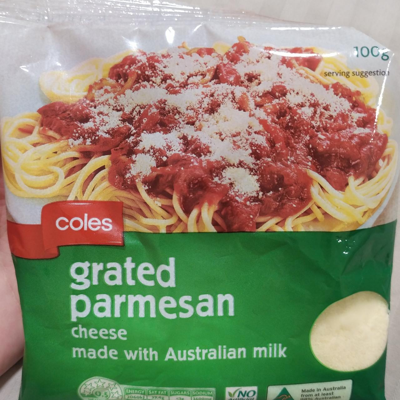 Fotografie - Grated parmesan Coles