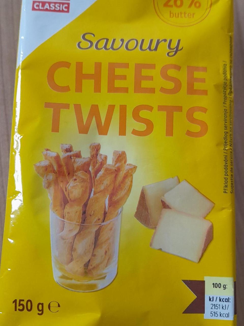 Fotografie - Cheese Twists Savoury K-Classic